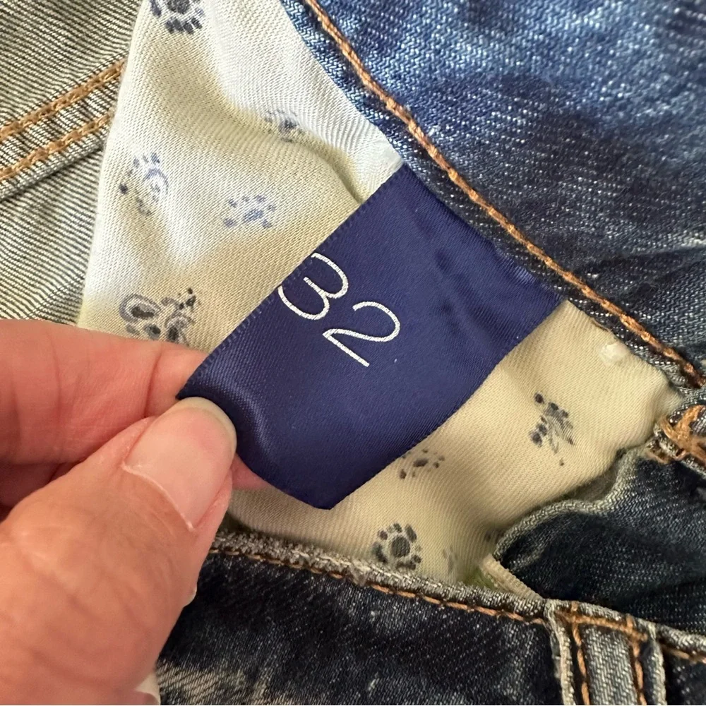 Anthropologie Pilcro Denim Blue Women's Shorts‎ Size 32 NWT - Picture 4 of 10